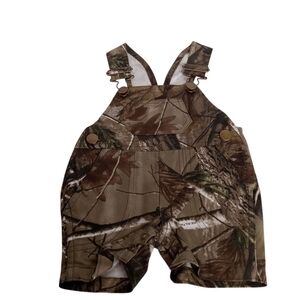 BASS PRO SHOPS KIDS CAMO BIB SHORTS SIZE 3 MONTHS‎ VGC
